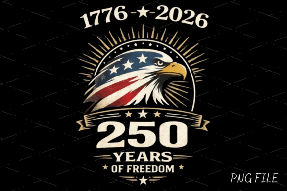 250 Years of Freedom: A Bald Eagle PNG for Patriotic Design