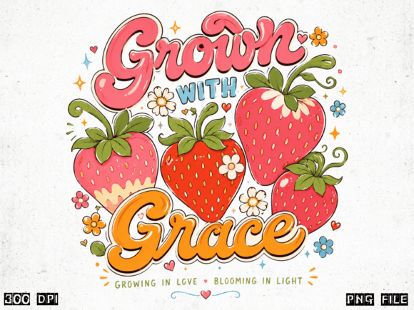 Charm and Character: The Grow with Grace PNG Aesthetic