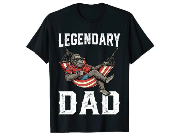 Legendary Dad Funny Father's Day T-Shirt: The Ultimate Design Bundle