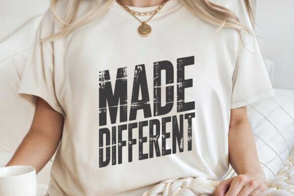 Mastering Visual Impact with Made Different Bold Attitude T-shirt SVG